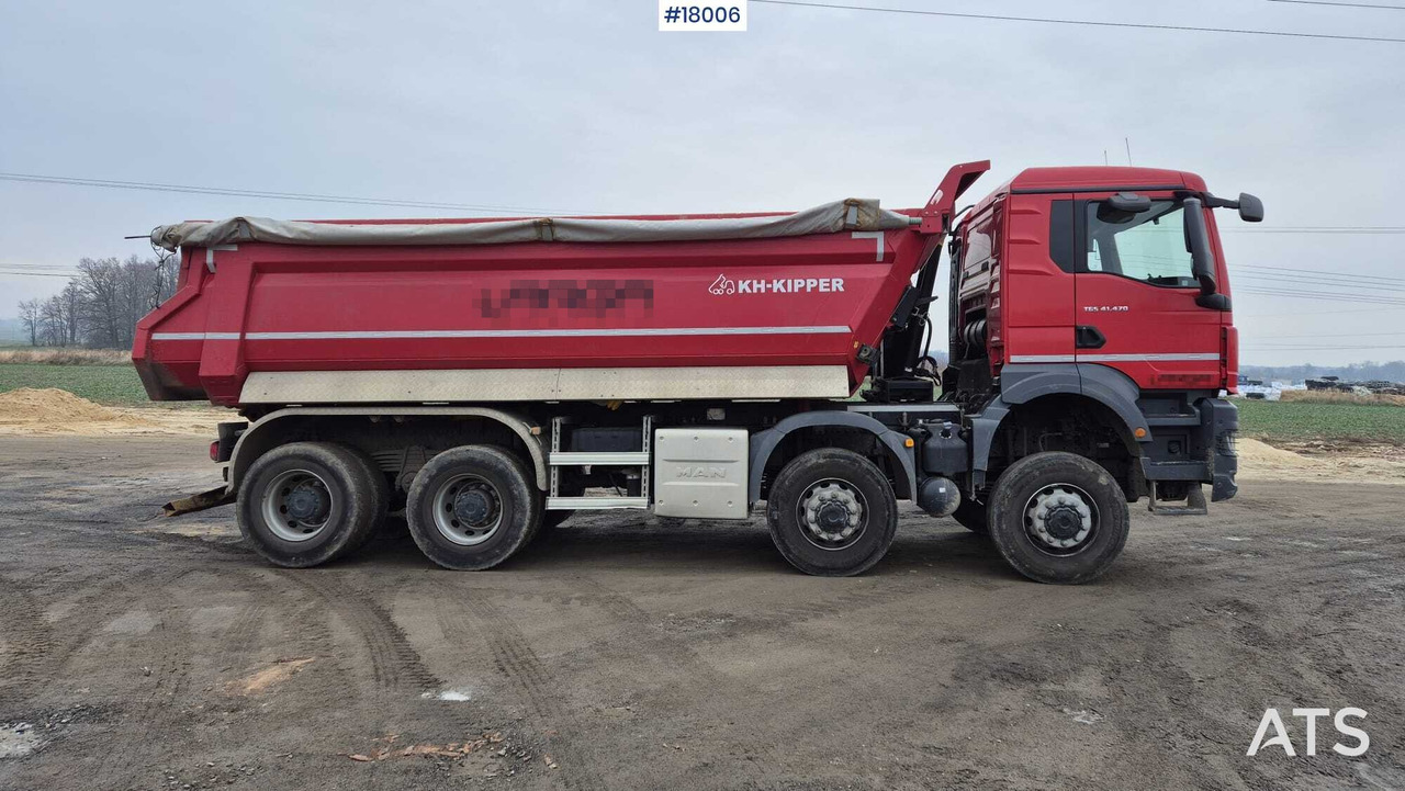 Four-axle tipper MAN TGS 41.470 8x6 (2021) - Camion basculantă: Foto 5 Four-axle tipper MAN TGS 41.470 8x6 (2021) - Camion basculantă: Foto 5