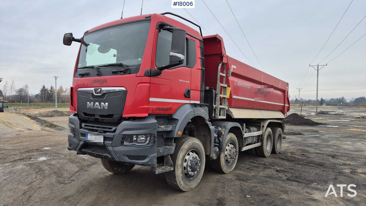 Four-axle tipper MAN TGS 41.470 8x6 (2021) - Camion basculantă: Foto 1 Four-axle tipper MAN TGS 41.470 8x6 (2021) - Camion basculantă: Foto 1