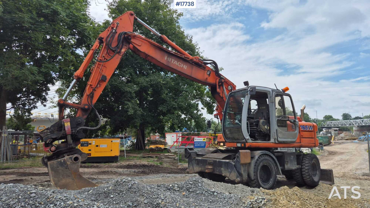 HITACHI EW 165W (2000) ROTOTILT Wheel Excavator - Excavator pe roţi: Foto 3 HITACHI EW 165W (2000) ROTOTILT Wheel Excavator - Excavator pe roţi: Foto 3