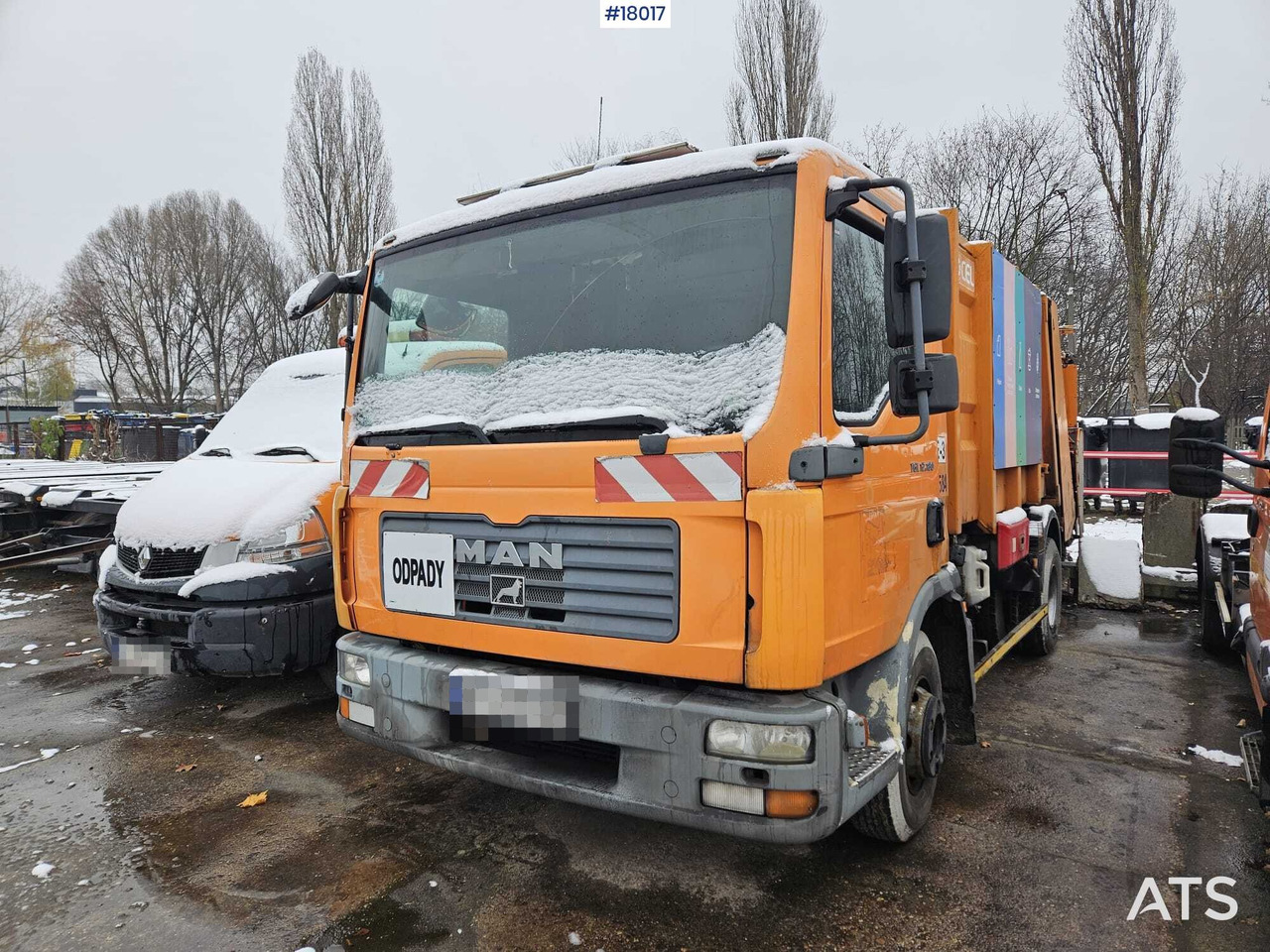 Truck MAN TGA 12.180 (2007) with EKOCEL mini garbage truck body - Autogunoiere: Foto 4 Truck MAN TGA 12.180 (2007) with EKOCEL mini garbage truck body - Autogunoiere: Foto 4