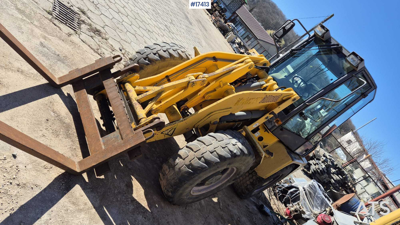 Wheel loader AHLMANN AL 85t 2004) forks, quick coupler, opening bucket. - Încărcător frontal pe pneuri: Foto 2 Wheel loader AHLMANN AL 85t 2004) forks, quick coupler, opening bucket. - Încărcător frontal pe pneuri: Foto 2