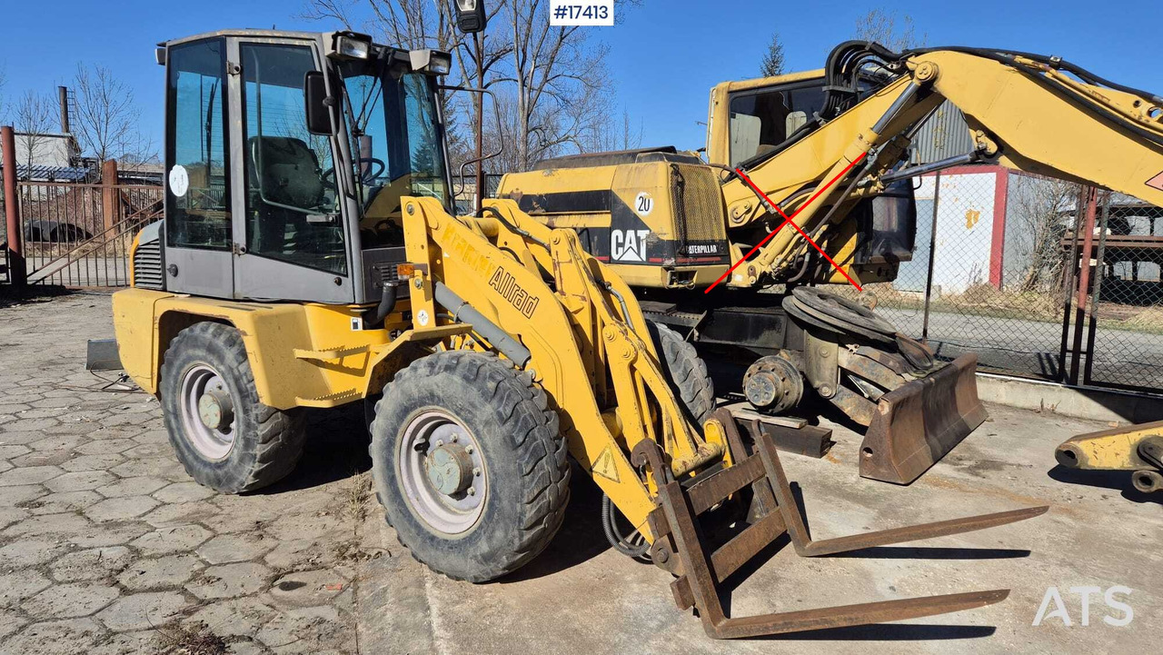 Wheel loader AHLMANN AL 85t 2004) forks, quick coupler, opening bucket. - Încărcător frontal pe pneuri: Foto 4 Wheel loader AHLMANN AL 85t 2004) forks, quick coupler, opening bucket. - Încărcător frontal pe pneuri: Foto 4