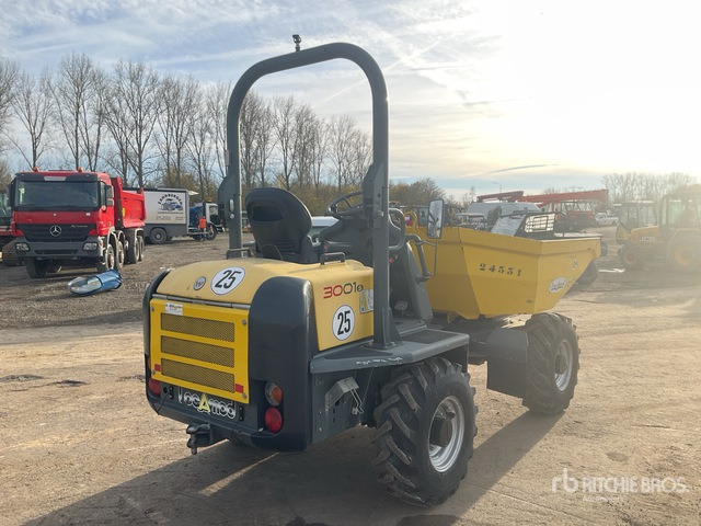 2019 Wacker Neuson 3001 3 t 4x4 Swivel Dumper - Autobasculantă: Foto 3 2019 Wacker Neuson 3001 3 t 4x4 Swivel Dumper - Autobasculantă: Foto 3