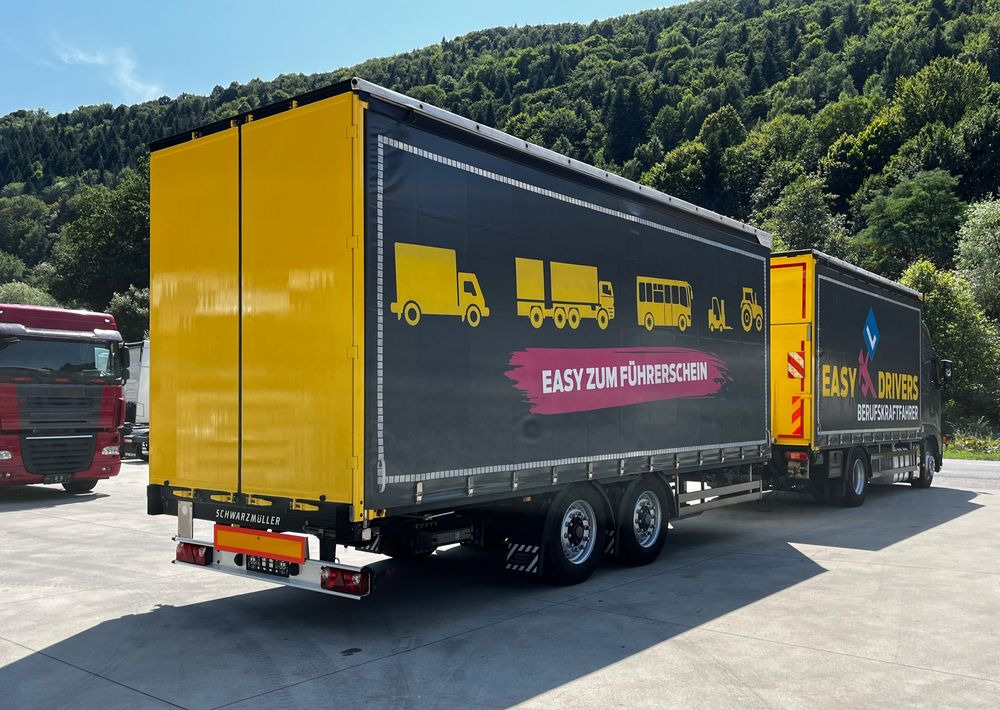 Camion cu prelată Volvo FH 420 4x2 // Zestaw + przyczepa Schwarzmuller // Jak Nowy // Niski przebieg // Automat // Idealny !!!: Foto 11
