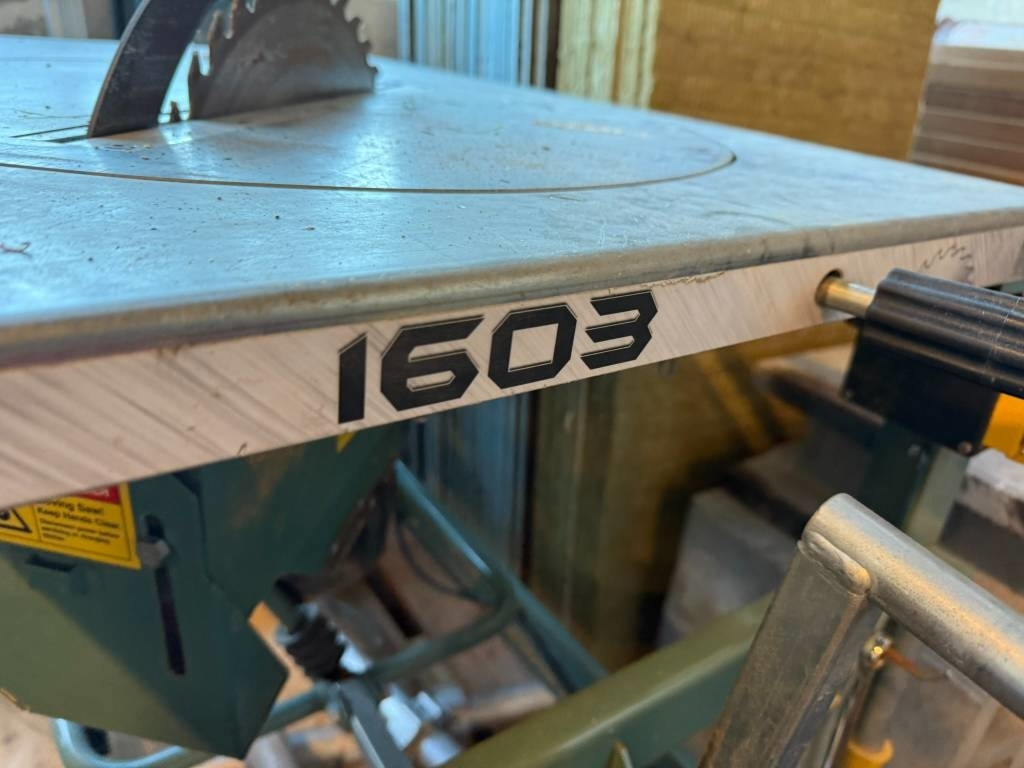 Ernex 1603 230/400 V gjerdesag med rullebord - Alte utilaje: Foto 4 Ernex 1603 230/400 V gjerdesag med rullebord - Alte utilaje: Foto 4