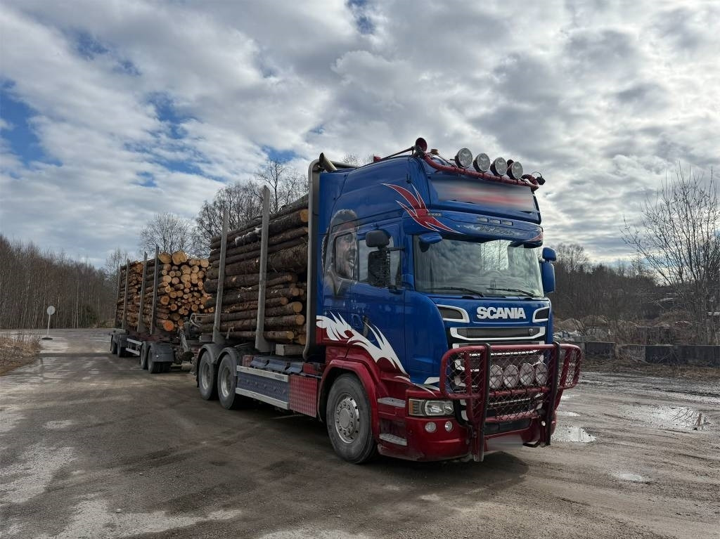 Scania R 730 6x4 Jonsered J1088S - Camion forestier: Foto 2 Scania R 730 6x4 Jonsered J1088S - Camion forestier: Foto 2