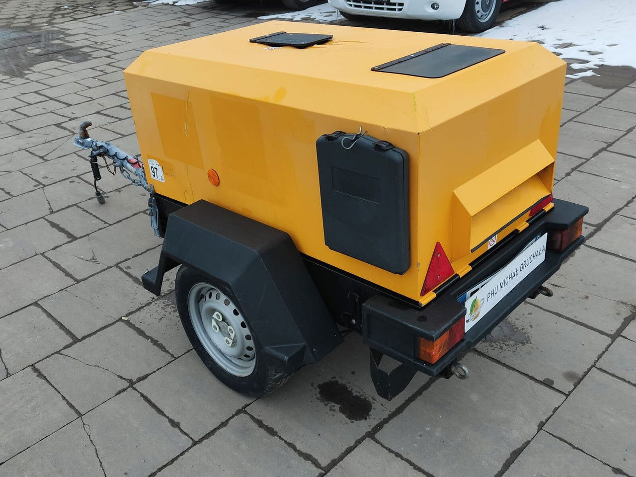Doosan 7/20 Kompresor sprężarka 2018 Rok 7 BAR Tylko 436 Motogodzin - Compresor de aer: Foto 1 Doosan 7/20 Kompresor sprężarka 2018 Rok 7 BAR Tylko 436 Motogodzin - Compresor de aer: Foto 1
