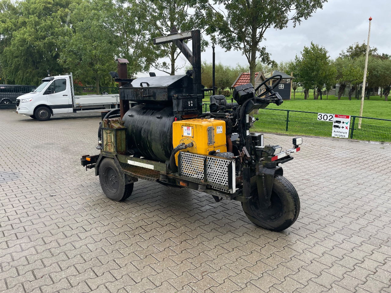Burtec TSH 500 bitumen sprayer - Maşină de asfaltat: Foto 5 Burtec TSH 500 bitumen sprayer - Maşină de asfaltat: Foto 5