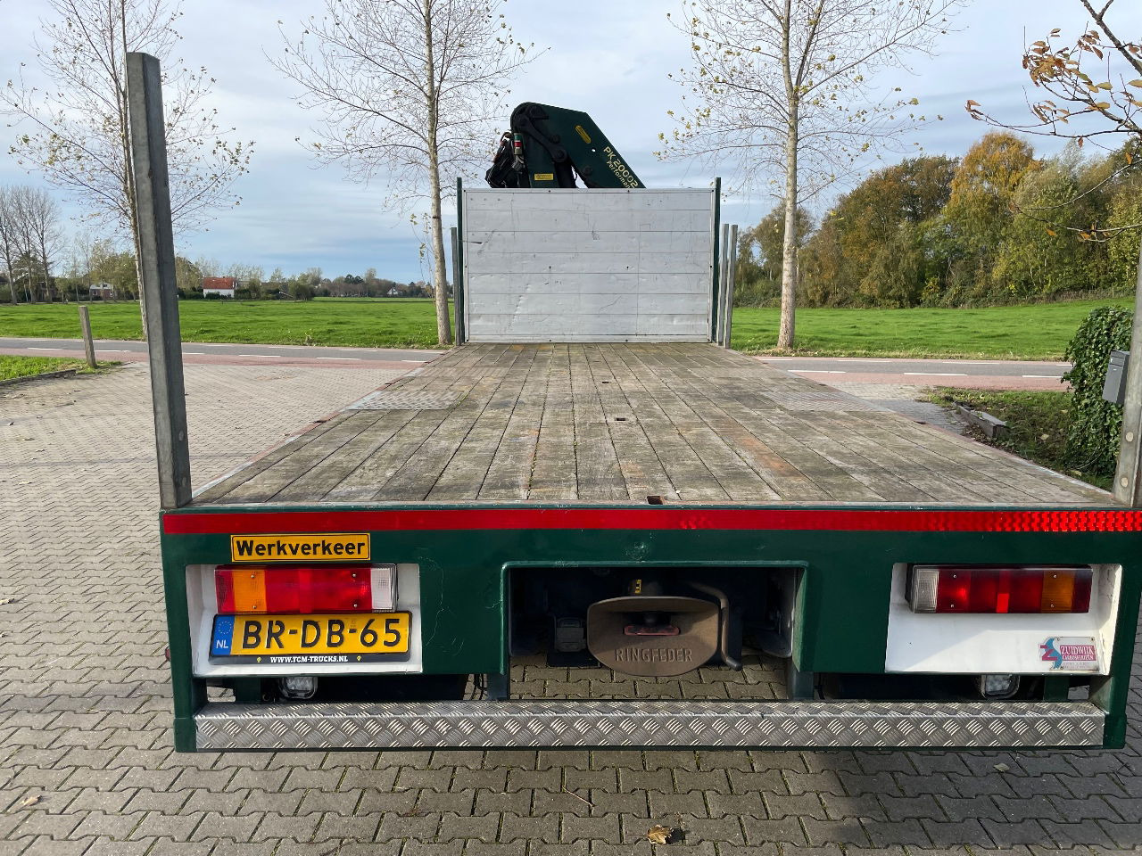 DAF CF 75.310 With Palfinger PK20002 crane - Camion platformă, Camion cu macara: Foto 5 DAF CF 75.310 With Palfinger PK20002 crane - Camion platformă, Camion cu macara: Foto 5