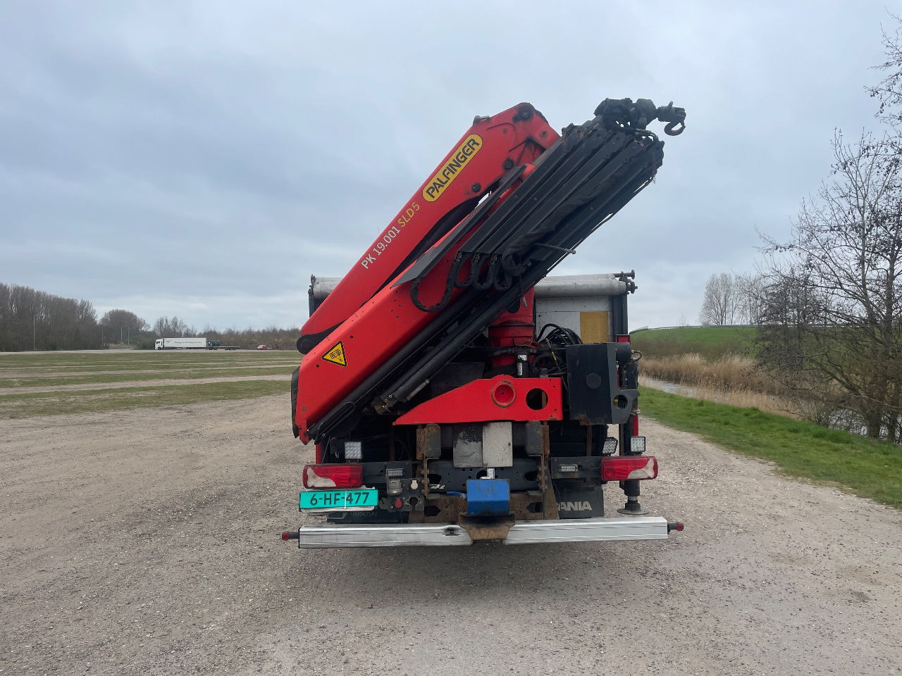 Scania R480 with Palfinger PK 19.001 SLD crane - Camion platformă: Foto 4 Scania R480 with Palfinger PK 19.001 SLD crane - Camion platformă: Foto 4