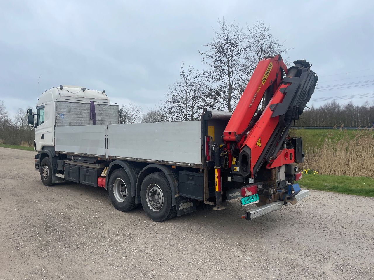 Scania R480 with Palfinger PK 19.001 SLD crane - Camion platformă: Foto 3 Scania R480 with Palfinger PK 19.001 SLD crane - Camion platformă: Foto 3