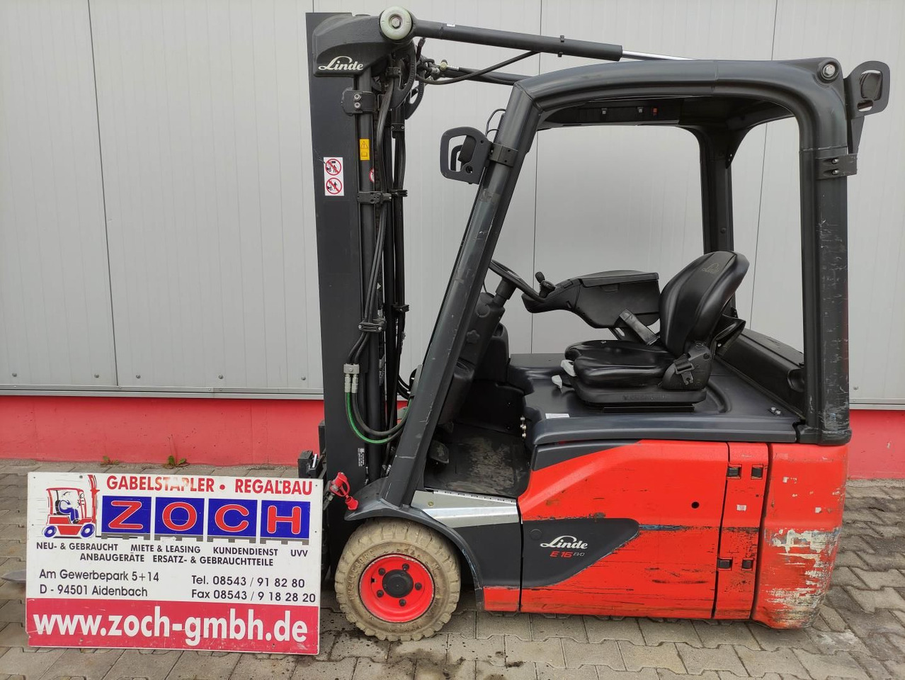 Linde E16-02-386-EVO - Electrostivuitor: Foto 1 Linde E16-02-386-EVO - Electrostivuitor: Foto 1