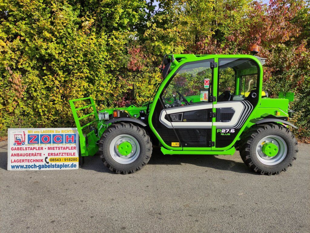 Merlo P27.6 Plus - 40km/h - Stivuitor telescopic: Foto 1 Merlo P27.6 Plus - 40km/h - Stivuitor telescopic: Foto 1