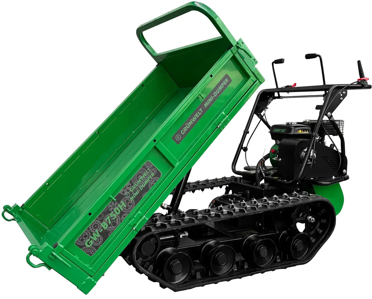 Miniwywrotka Grünwelt GWB750H z hydrauliką, Wozidło budowlane, Tansporter spalinowy, Dumper - Mini dumper: Foto 1 Miniwywrotka Grünwelt GWB750H z hydrauliką, Wozidło budowlane, Tansporter spalinowy, Dumper - Mini dumper: Foto 1