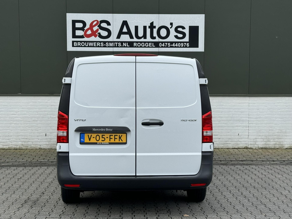 Autoutilitară cabină dublă Mercedes-Benz Vito-110 Dubbele Cabine Facelift Comfort Leder stuurwiel Airco Radio+media: Foto 7