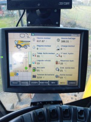 New Holland CX 780 - Combină de recoltat cereale: Foto 2 New Holland CX 780 - Combină de recoltat cereale: Foto 2