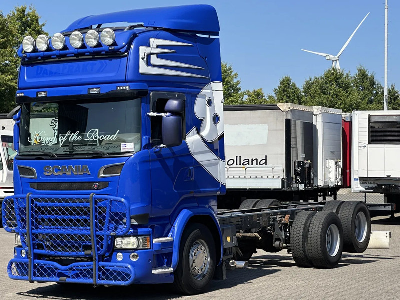Scania R580 V8 6X2 Chassis WB 4.70mtr Retarder Topline Euro 6 - Camion şasiu: Foto 1 Scania R580 V8 6X2 Chassis WB 4.70mtr Retarder Topline Euro 6 - Camion şasiu: Foto 1