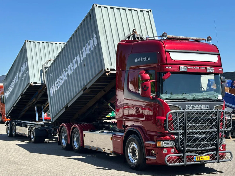 Scania R620-V8 6x4 Joab 20T Haakarm+Nor Slep Kipper / 298Tkm! Ex *Driving School* / Retarder - Camion cu cârlig: Foto 2 Scania R620-V8 6x4 Joab 20T Haakarm+Nor Slep Kipper / 298Tkm! Ex *Driving School* / Retarder - Camion cu cârlig: Foto 2