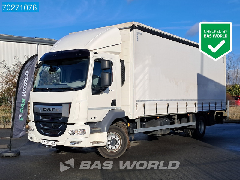 DAF LF 290 4X2 16tonner Automatic Ladebordwand ACC Euro 6 - Camion cu prelată: Foto 1 DAF LF 290 4X2 16tonner Automatic Ladebordwand ACC Euro 6 - Camion cu prelată: Foto 1