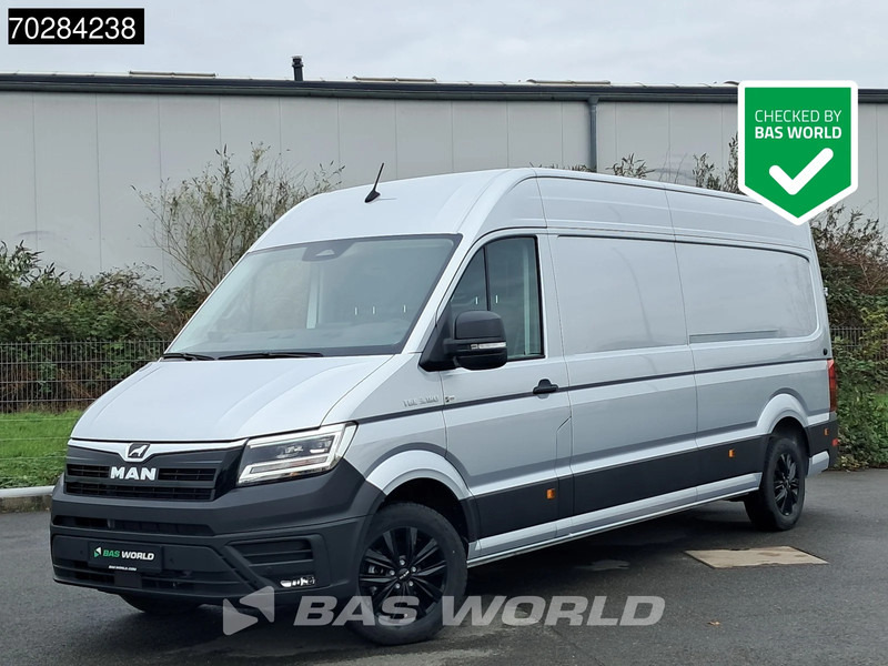 MAN TGE 3.180 Neu! Automatik 2025 Modell L4H3 AHK LED ACC Navi Klima Kamera Parkensensoren Euro6 L3H2 15m3 A/C Towbar - Dubă: Foto 1 MAN TGE 3.180 Neu! Automatik 2025 Modell L4H3 AHK LED ACC Navi Klima Kamera Parkensensoren Euro6 L3H2 15m3 A/C Towbar - Dubă: Foto 1