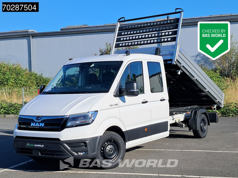 MAN TGE 3.180 Neu! Dreiseitenkipper Automatik 2025 Facelift 180PS AHK LED Klima Tempomat Navi ACC Euro6 Kieper 3m3 A/C Towbar Cruise control - Autoutilitară basculantă: Foto 1 MAN TGE 3.180 Neu! Dreiseitenkipper Automatik 2025 Facelift 180PS AHK LED Klima Tempomat Navi ACC Euro6 Kieper 3m3 A/C Towbar Cruise control - Autoutilitară basculantă: Foto 1