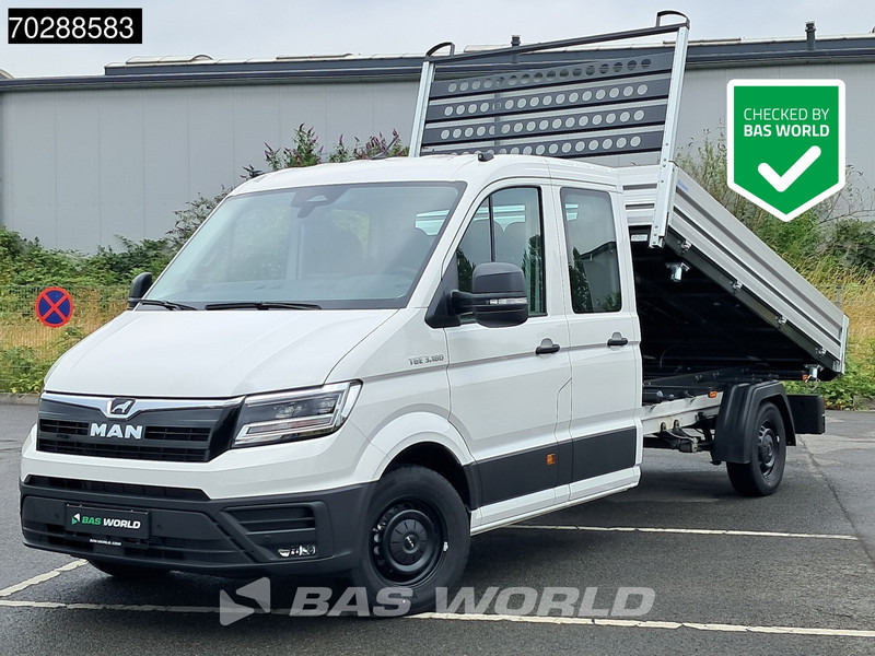 MAN TGE 3.180 Neu! Dreiseitenkipper Automatik 2025 Facelift 180PS AHK LED Klima Tempomat Navi ACC Euro6 Kieper 3m3 - Autoutilitară basculantă: Foto 1 MAN TGE 3.180 Neu! Dreiseitenkipper Automatik 2025 Facelift 180PS AHK LED Klima Tempomat Navi ACC Euro6 Kieper 3m3 - Autoutilitară basculantă: Foto 1