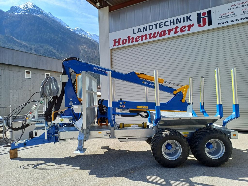 Binderberger RW 12 alpin mit BK 6-7000 S (20634) - Remorcă forestieră: Foto 2 Binderberger RW 12 alpin mit BK 6-7000 S (20634) - Remorcă forestieră: Foto 2