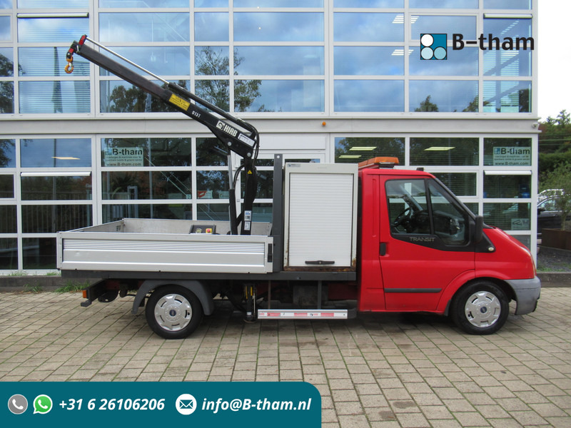 Ford Transit 300M 2.2 TDCI + HIAB 013T Kraan Kran Crane - Autoutilitară cu platformă: Foto 1 Ford Transit 300M 2.2 TDCI + HIAB 013T Kraan Kran Crane - Autoutilitară cu platformă: Foto 1