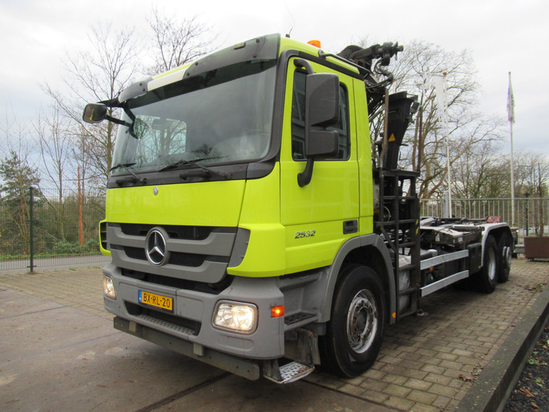 Mercedes-Benz ACTROS 2532 6x2 Palift T20 + Palfinger PK18002-EH Haak - Kraan - Camion cu cârlig, Camion cu macara: Foto 4 Mercedes-Benz ACTROS 2532 6x2 Palift T20 + Palfinger PK18002-EH Haak - Kraan - Camion cu cârlig, Camion cu macara: Foto 4