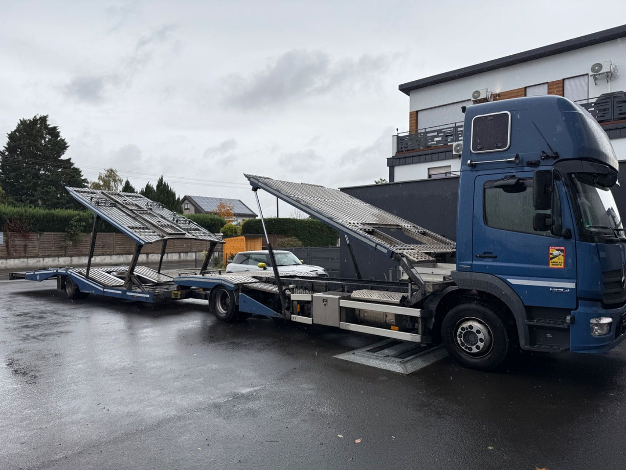 Mercedes-Benz Atego 1324 FVG 2017, VDI 2700, neuer Atm., Top - Camion transport auto: Foto 1 Mercedes-Benz Atego 1324 FVG 2017, VDI 2700, neuer Atm., Top - Camion transport auto: Foto 1