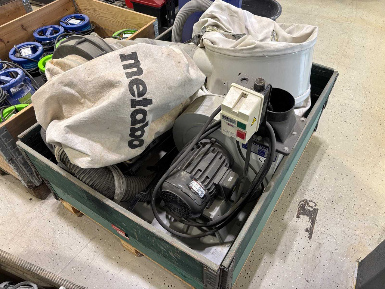 Dust vacuum cleaner Metabo Spa 1101 - Aspirator industrial: Foto 1 Dust vacuum cleaner Metabo Spa 1101 - Aspirator industrial: Foto 1