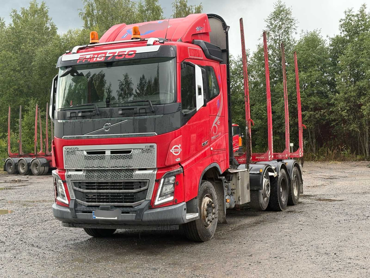 Timber truck Volvo FH16 750 16.1 - Camion forestier: Foto 1 Timber truck Volvo FH16 750 16.1 - Camion forestier: Foto 1