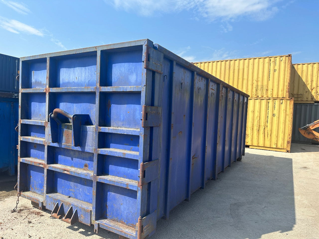 Alustahl 32 m3 met 1 grote achterdeur - Suprastructură interschimbabilă/ Container: Foto 3 Alustahl 32 m3 met 1 grote achterdeur - Suprastructură interschimbabilă/ Container: Foto 3