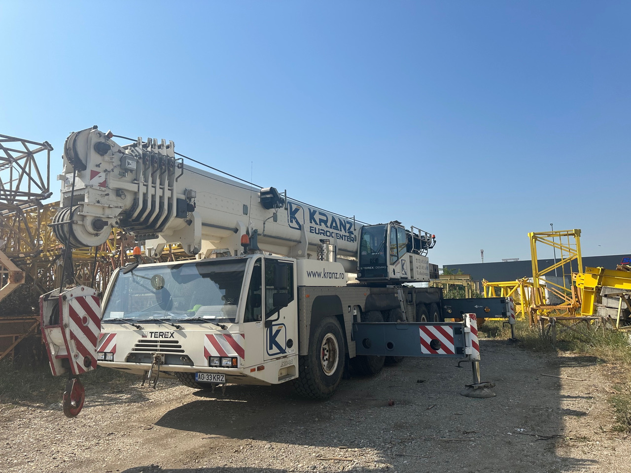 TEREX-DEMAG 140 AC - Macara tot teren: Foto 1 TEREX-DEMAG 140 AC - Macara tot teren: Foto 1