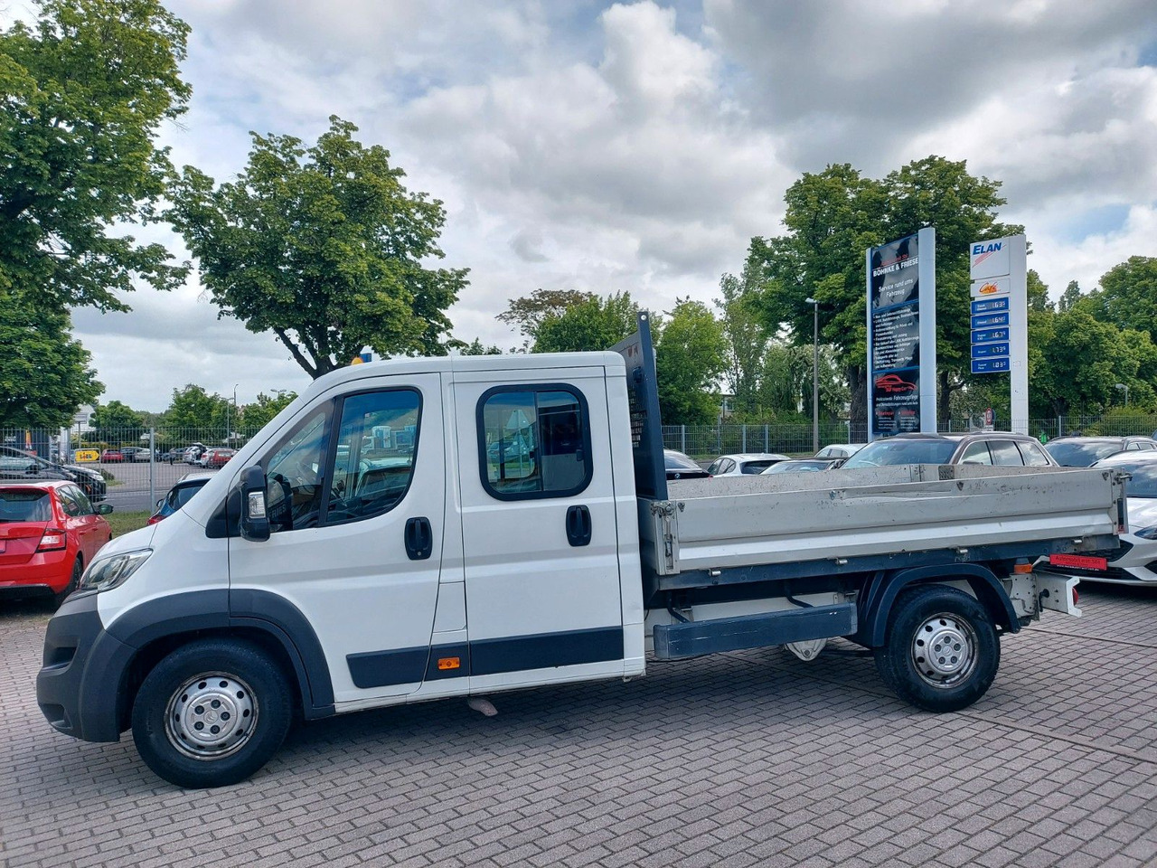 Autoutilitară cu platformă, Autoutilitară cabină dublă Citroën Jumper Pritsche Doka 35 L3 Heavy HDi 130: Foto 7