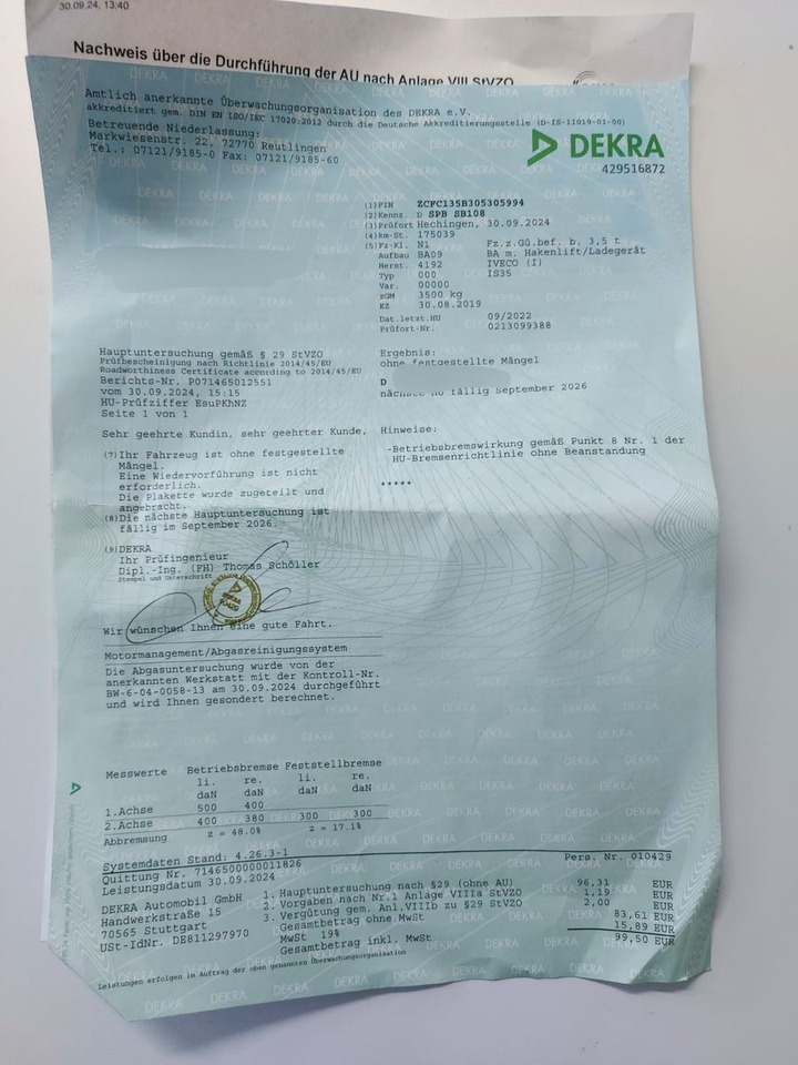 Iveco Daily 35s16 KOFFER LBW KLIMA - Autoutilitară box: Foto 3 Iveco Daily 35s16 KOFFER LBW KLIMA - Autoutilitară box: Foto 3