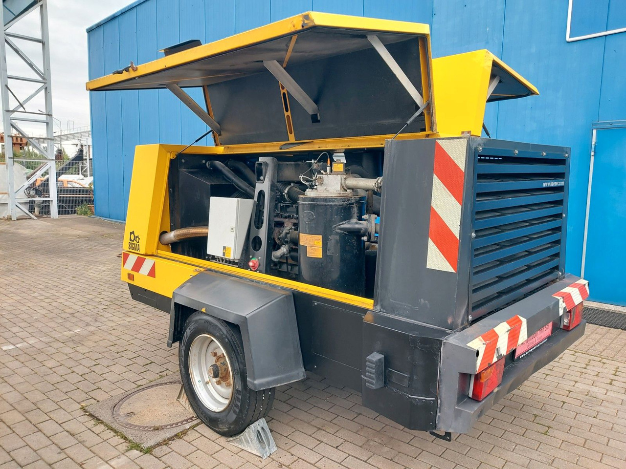 Kaeser M135 SIGMA 1008 STD. FAHRANLAGE - Compresor de aer: Foto 2 Kaeser M135 SIGMA 1008 STD. FAHRANLAGE - Compresor de aer: Foto 2