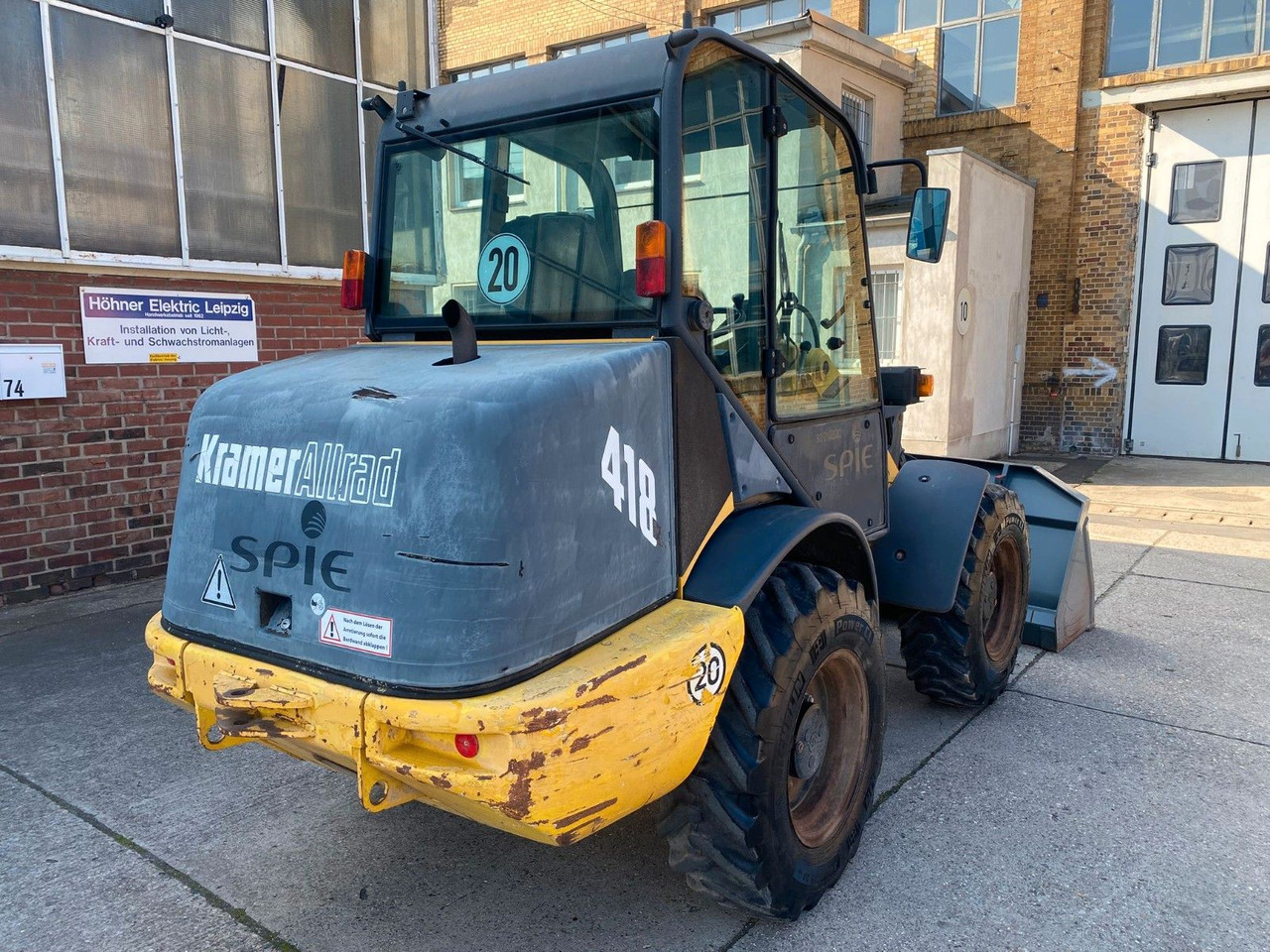 Kramer KRAMER 418 INKL. SCHAUFEL - Încărcător frontal pe pneuri: Foto 3 Kramer KRAMER 418 INKL. SCHAUFEL - Încărcător frontal pe pneuri: Foto 3