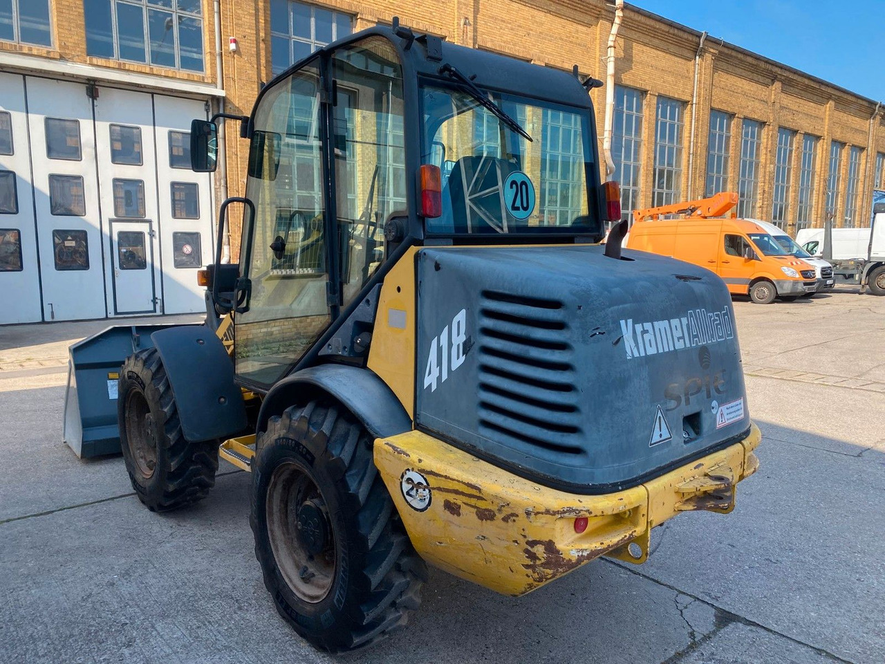 Kramer KRAMER 418 INKL. SCHAUFEL - Încărcător frontal pe pneuri: Foto 4 Kramer KRAMER 418 INKL. SCHAUFEL - Încărcător frontal pe pneuri: Foto 4