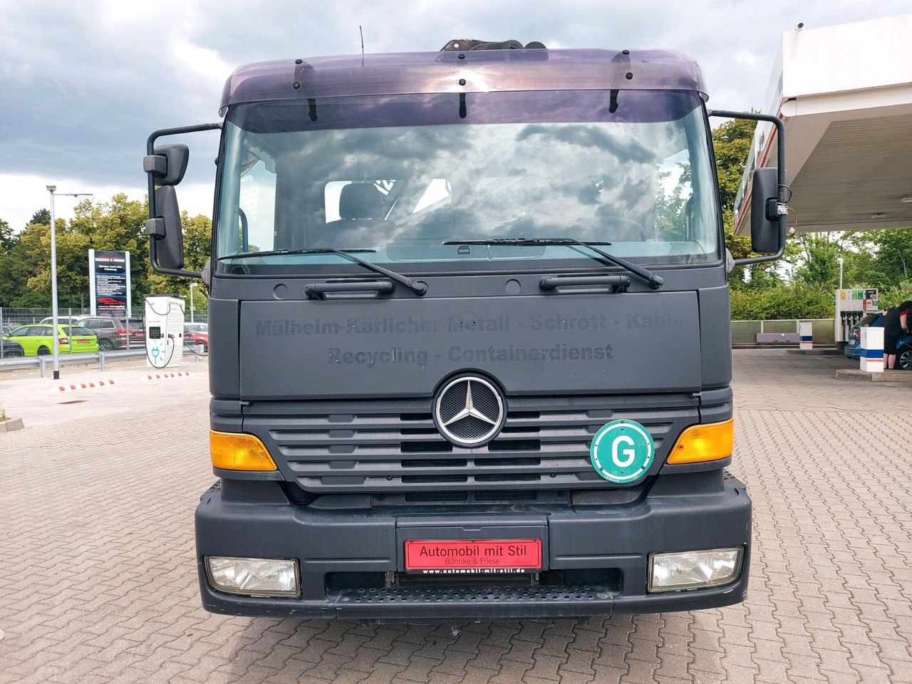 Mercedes-Benz Actros 1828 Hiab Absetzkipper Hiab Kran Absetzer - Camion basculantă, Camion cu macara: Foto 3 Mercedes-Benz Actros 1828 Hiab Absetzkipper Hiab Kran Absetzer - Camion basculantă, Camion cu macara: Foto 3