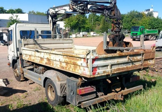Mercedes-Benz Atego 2 4-Zyl. 4x2 918 4x2 KRAN TEREX 65.2 - Camion basculantă, Camion cu macara: Foto 5 Mercedes-Benz Atego 2 4-Zyl. 4x2 918 4x2 KRAN TEREX 65.2 - Camion basculantă, Camion cu macara: Foto 5