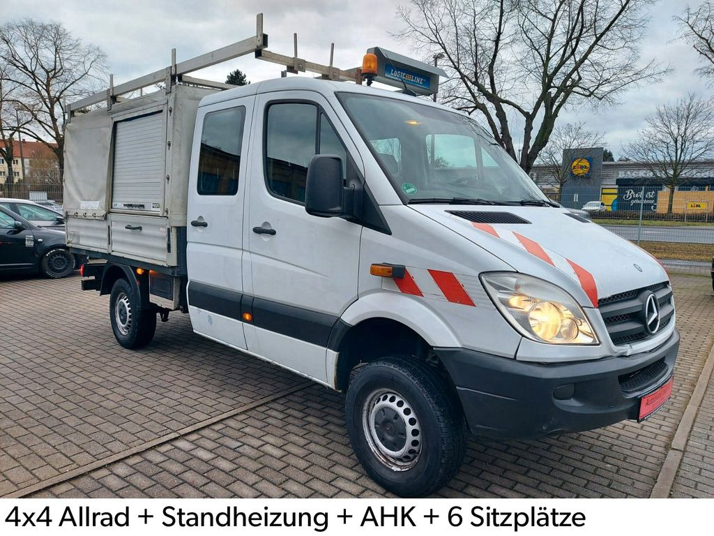 Mercedes-Benz Sprinter II DoKa 316 CDI 4X4 Pritsche 6 Sitze - Autoutilitară cu prelată, Autoutilitară cabină dublă: Foto 1 Mercedes-Benz Sprinter II DoKa 316 CDI 4X4 Pritsche 6 Sitze - Autoutilitară cu prelată, Autoutilitară cabină dublă: Foto 1
