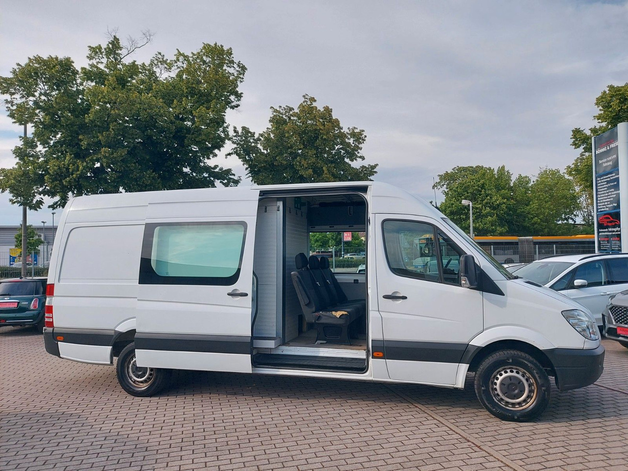 Mercedes-Benz Sprinter II Kasten 316 CDI MIXTO 6 SITZER MAXI - Transport persoane: Foto 1 Mercedes-Benz Sprinter II Kasten 316 CDI MIXTO 6 SITZER MAXI - Transport persoane: Foto 1
