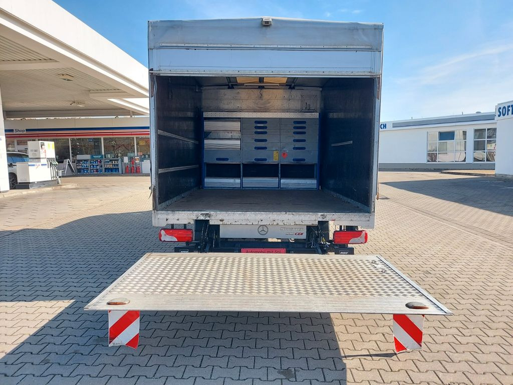 Autoutilitară cu prelată, Autoutilitară cabină dublă Mercedes-Benz Sprinter II PLANE DoKa 515 CDI LBW KLIMA 6SITZE: Foto 6