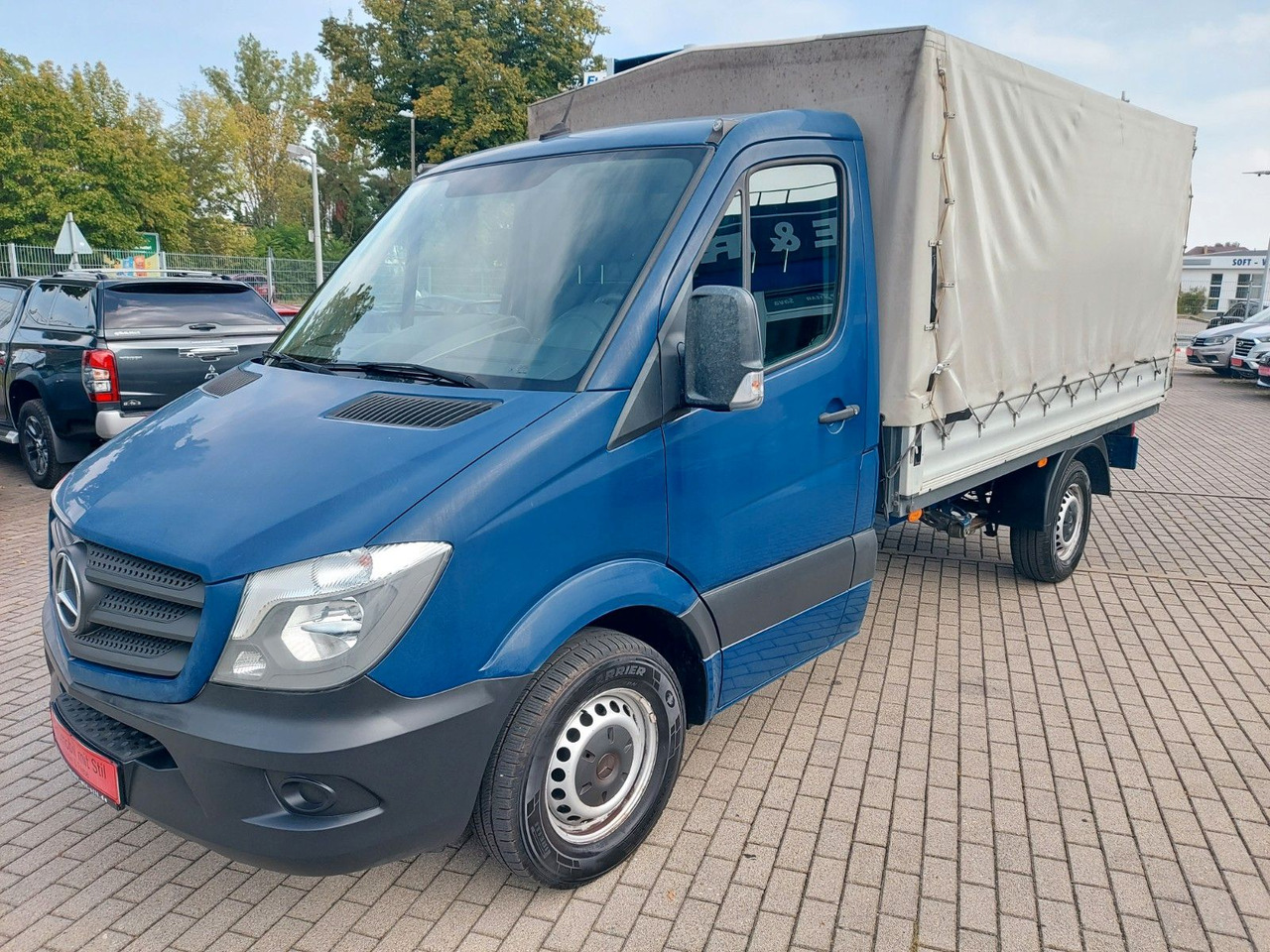 Mercedes-Benz Sprinter II Pritsche 316 Pritsche Plane - Autoutilitară cu prelată: Foto 3 Mercedes-Benz Sprinter II Pritsche 316 Pritsche Plane - Autoutilitară cu prelată: Foto 3