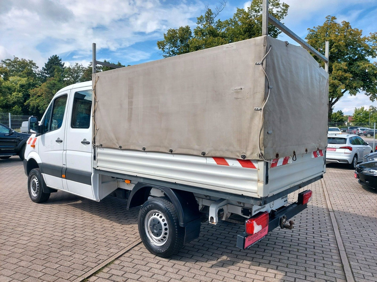 Mercedes-Benz Sprinter II Pritsche DoKa 316 4X4 Klima Standhei - Autoutilitară cu prelată, Autoutilitară cabină dublă: Foto 5 Mercedes-Benz Sprinter II Pritsche DoKa 316 4X4 Klima Standhei - Autoutilitară cu prelată, Autoutilitară cabină dublă: Foto 5