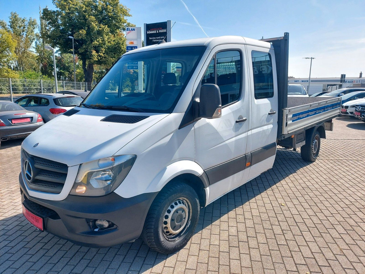 Mercedes-Benz Sprinter II Pritsche DoKa 316 Autom. lang 7Sitze - Autoutilitară cu platformă, Autoutilitară cabină dublă: Foto 1 Mercedes-Benz Sprinter II Pritsche DoKa 316 Autom. lang 7Sitze - Autoutilitară cu platformă, Autoutilitară cabină dublă: Foto 1