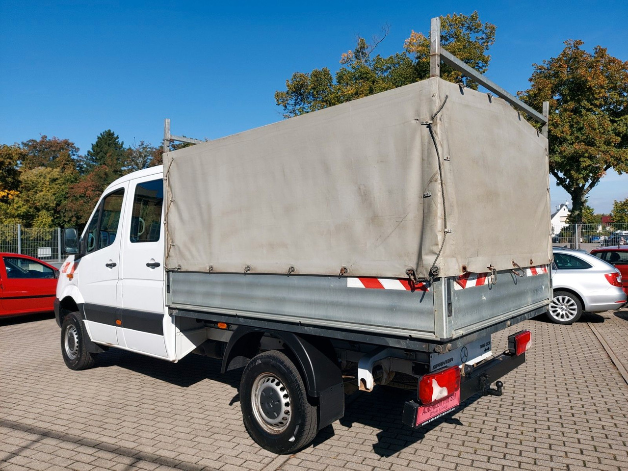 Mercedes-Benz Sprinter II Pritsche DoKa 316 CDI 4X4 Klima - Autoutilitară cu prelată, Autoutilitară cabină dublă: Foto 5 Mercedes-Benz Sprinter II Pritsche DoKa 316 CDI 4X4 Klima - Autoutilitară cu prelată, Autoutilitară cabină dublă: Foto 5