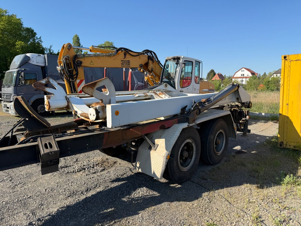 M-TEC MATHIS SILO AUFSTELLER TÜV NEU - Remorcă: Foto 1 M-TEC MATHIS SILO AUFSTELLER TÜV NEU - Remorcă: Foto 1