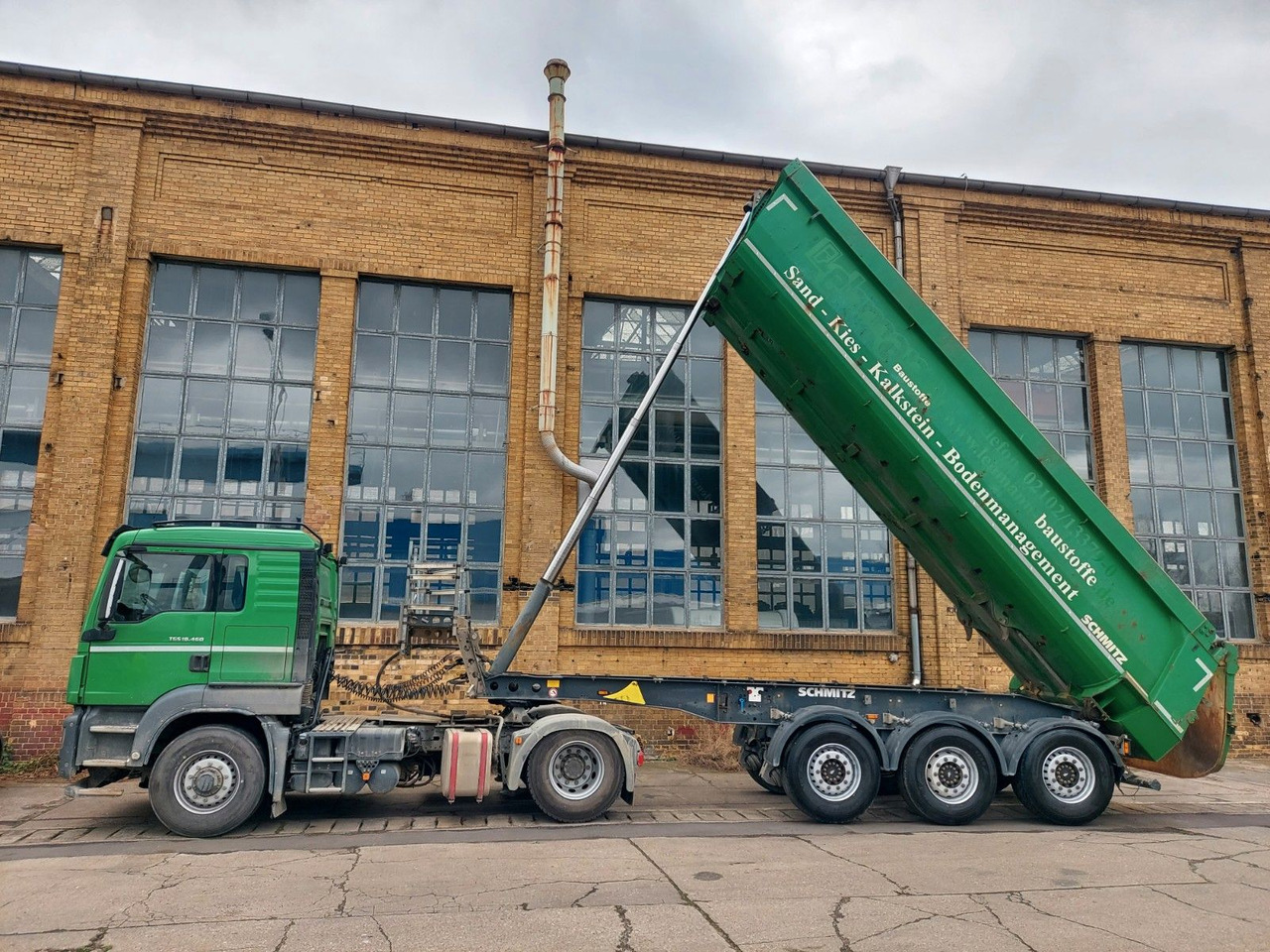 Schmitz Cargobull SGF S3 Mulde DA Kipper Stahl 26m³ Luft + Lift - Semiremorcă basculantă: Foto 5 Schmitz Cargobull SGF S3 Mulde DA Kipper Stahl 26m³ Luft + Lift - Semiremorcă basculantă: Foto 5